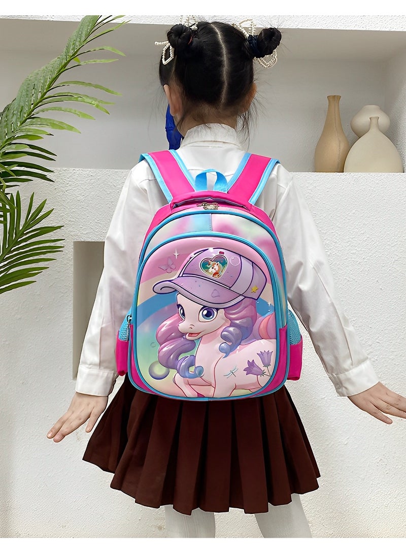 Skycare Adorable 3D Cartoon Backpack, Elementary School Bags - Large Capacity, Perfect for Kids Ages 3-8