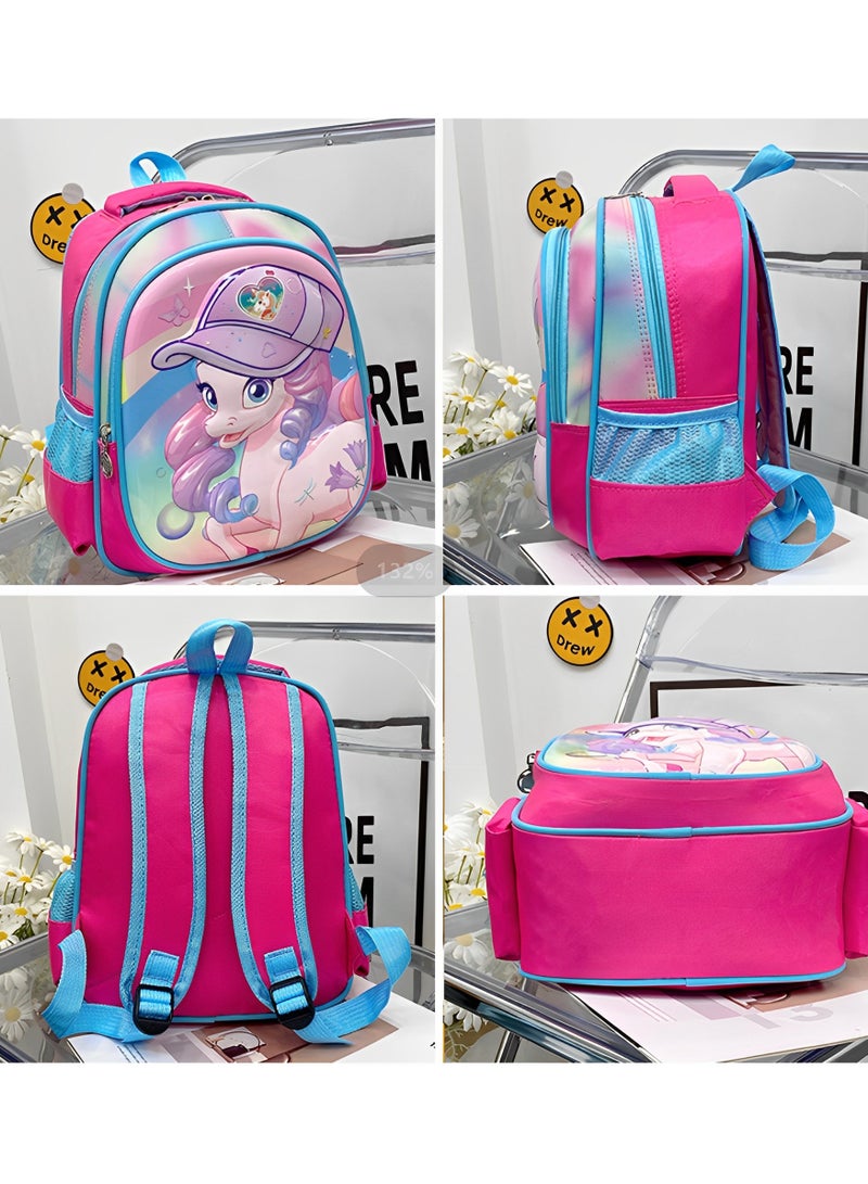 Skycare Adorable 3D Cartoon Backpack, Elementary School Bags - Large Capacity, Perfect for Kids Ages 3-8