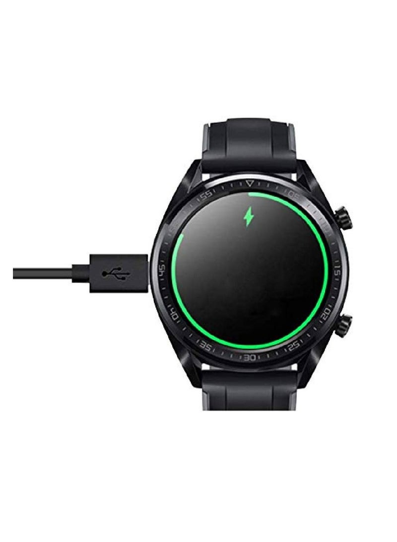 Compatible with Huawei Watch GT/Honor Magic ChargerReplacement Charging Cable Cradle for Huawei GT/Magic Smartwatch(Black)