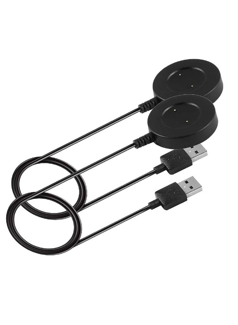 (2-Pack) Charger Compatible with Huawei Watch GT, GT2, GT 2e, Honor Watch Magic, Magic 2, Honor Watch GS Pro 100cm USB Charging Cable for Honor Watch Dream - Smart Watch Accessories