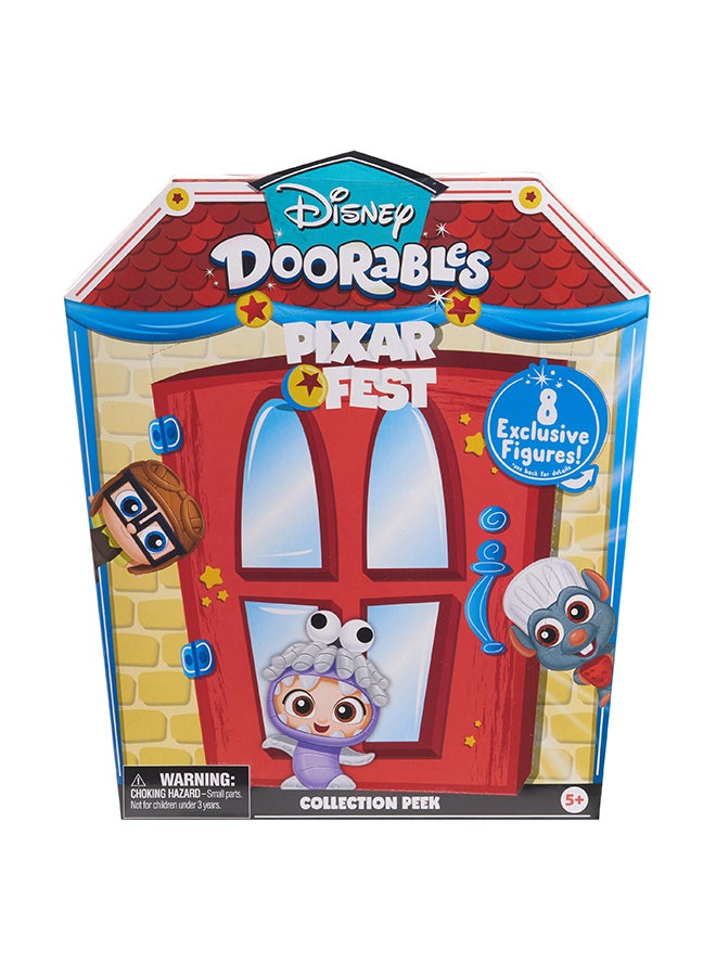 Disney Doorables Pixar Fest Collection Pack, Officially Licensed Kids Toys, Collectible Playset for Girls & Boys, Ages 5+ Years