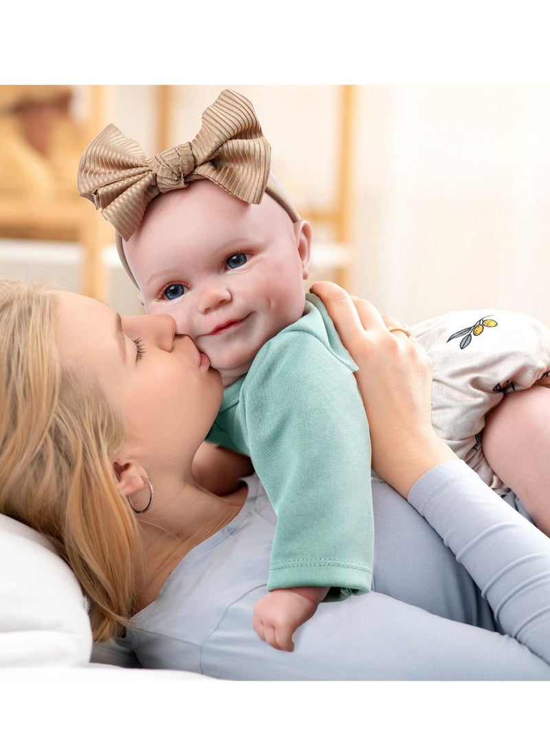 Doll Toys, Children's Toys, Reborn Dolls, Poseable Realistic Dolls, 24 Inch, with Doll Accessories