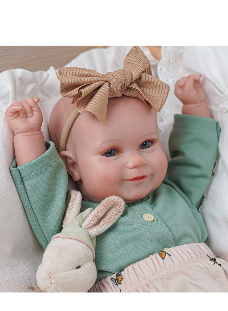Doll Toys, Children's Toys, Reborn Dolls, Poseable Realistic Dolls, 24 Inch, with Doll Accessories