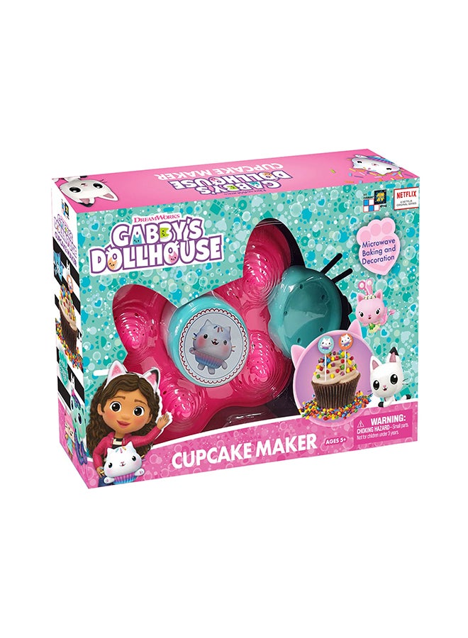 Dollhouse Cupcake Maker Microwave Baking And Decoration