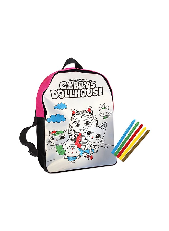 Dollhouse Coloring Backpack