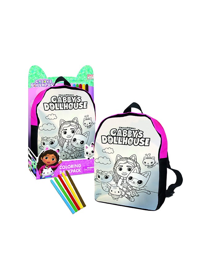 Dollhouse Coloring Backpack