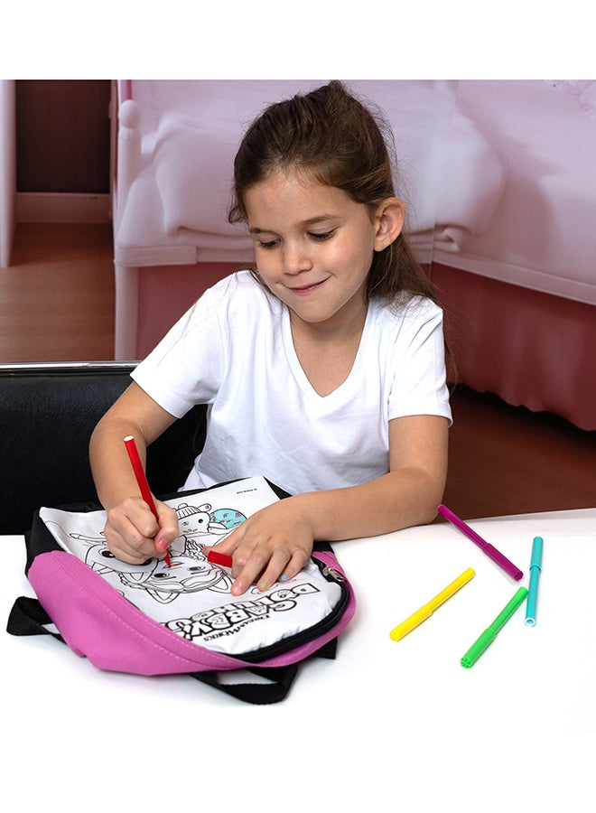 Dollhouse Coloring Backpack