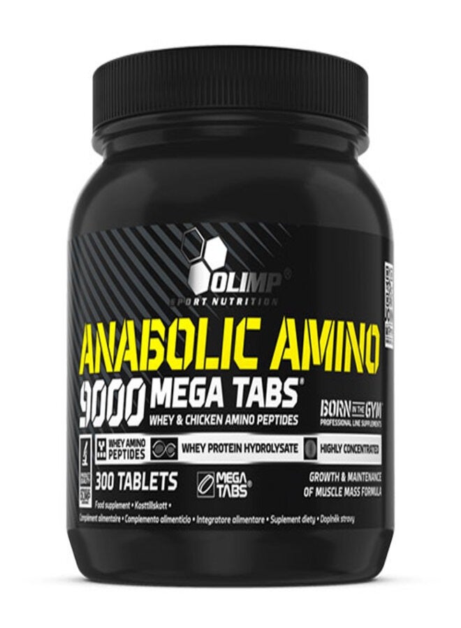 Anabolic Amino 9000 Mega Tabs  300 Tablets