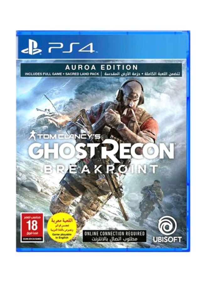 Ghost Recon Break Point Plays English/Arabic (KSA Version) - Action & Shooter - PlayStation 4 (PS4)