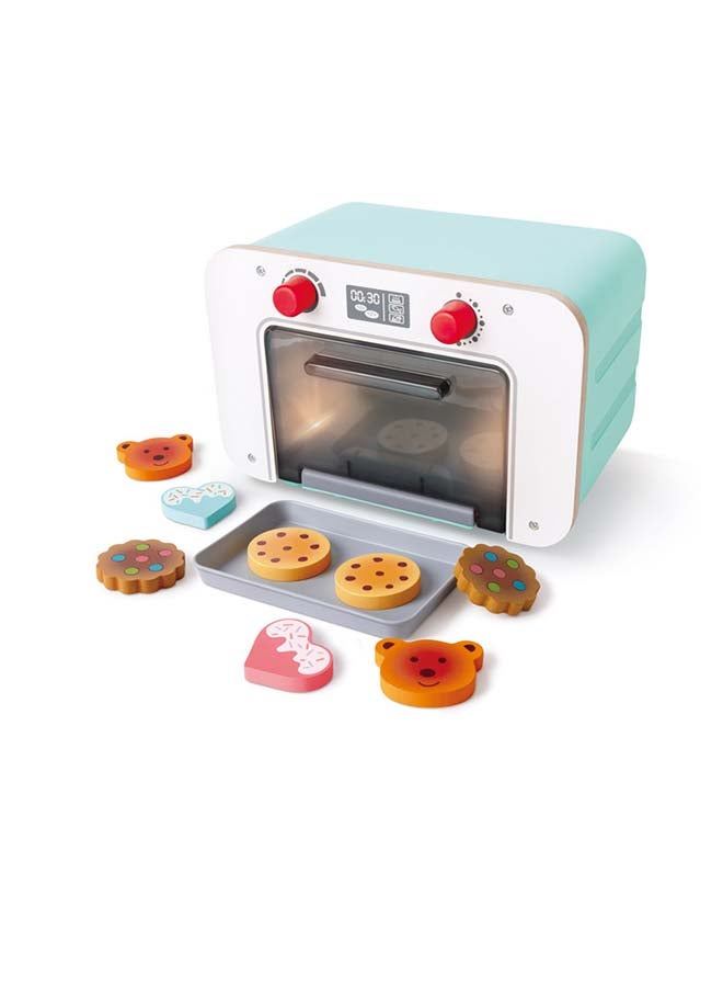 My First Baking Oven Kitchen Set W/ Biscuits 10-Piece