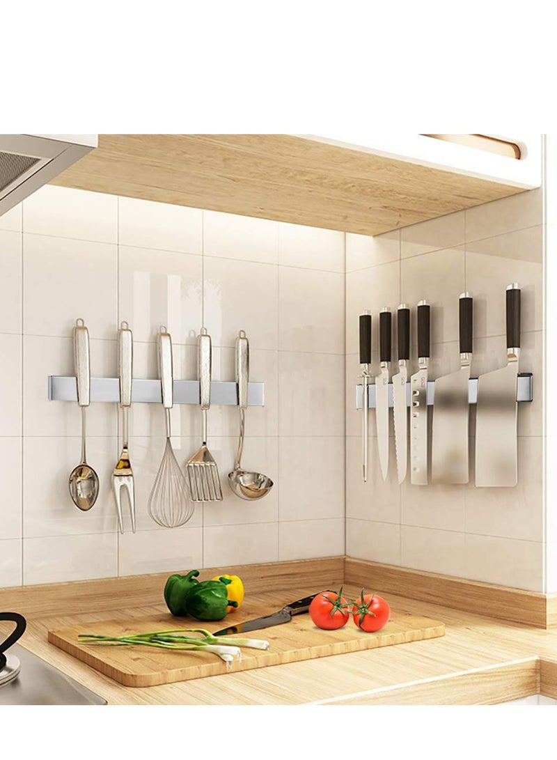 40cm Magnetic Knife Holder for Wall, Multipurpose Use as Knife Holder, Magnetic Knife Strip, Use as Knife Holder, Knife Rack, Knife Strip