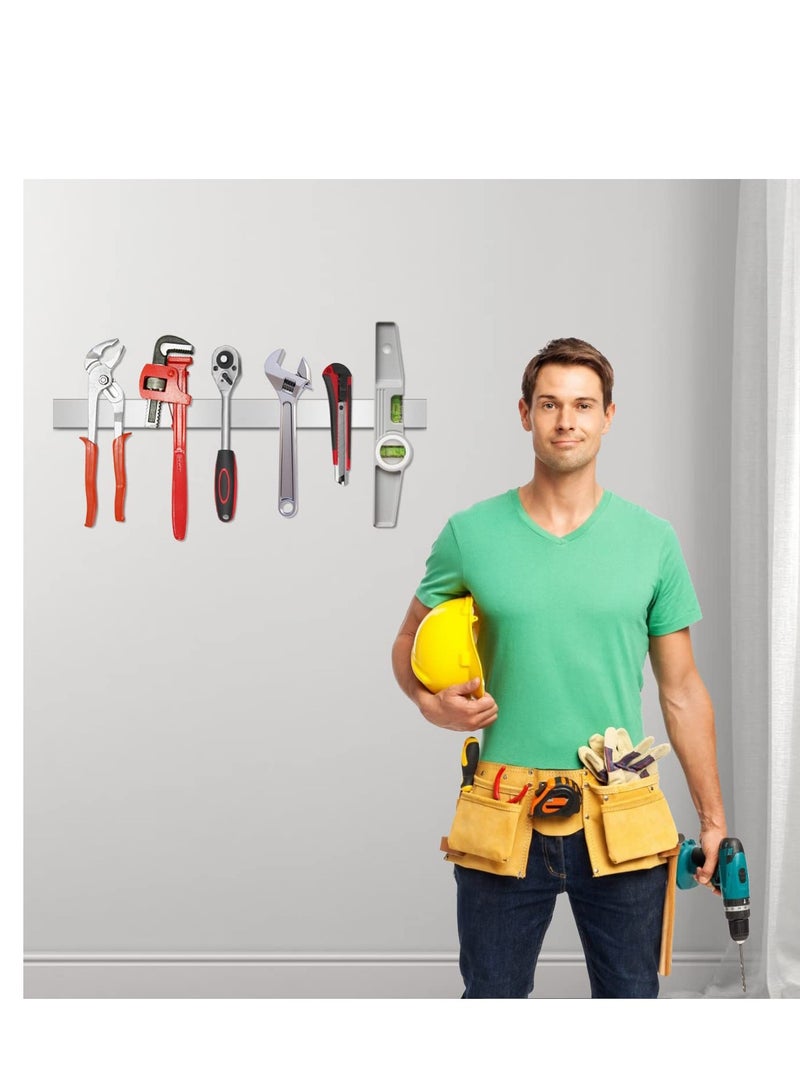 40cm Magnetic Knife Holder for Wall, Multipurpose Use as Knife Holder, Magnetic Knife Strip, Use as Knife Holder, Knife Rack, Knife Strip