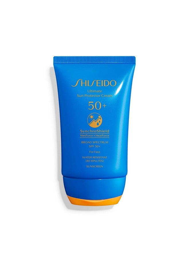 Ultimate Sun Protector Cream 50 Ml Invisible Broadspectrum Spf 50+ Sunscreen Lightweight Formula All Skin Types