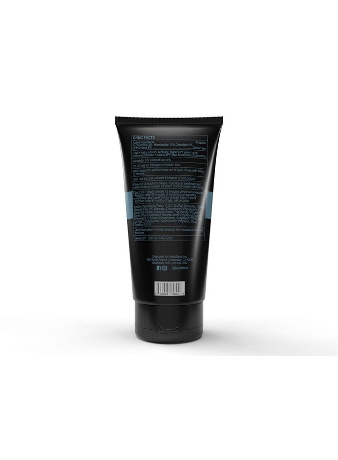 Headlube Spf 50 Men'S Lotion And Sunscreen No Greasiness Formulated For Face Body & Scalps With Antiaging Properties Water Resistant For 80 Minutes 5 Fl Oz