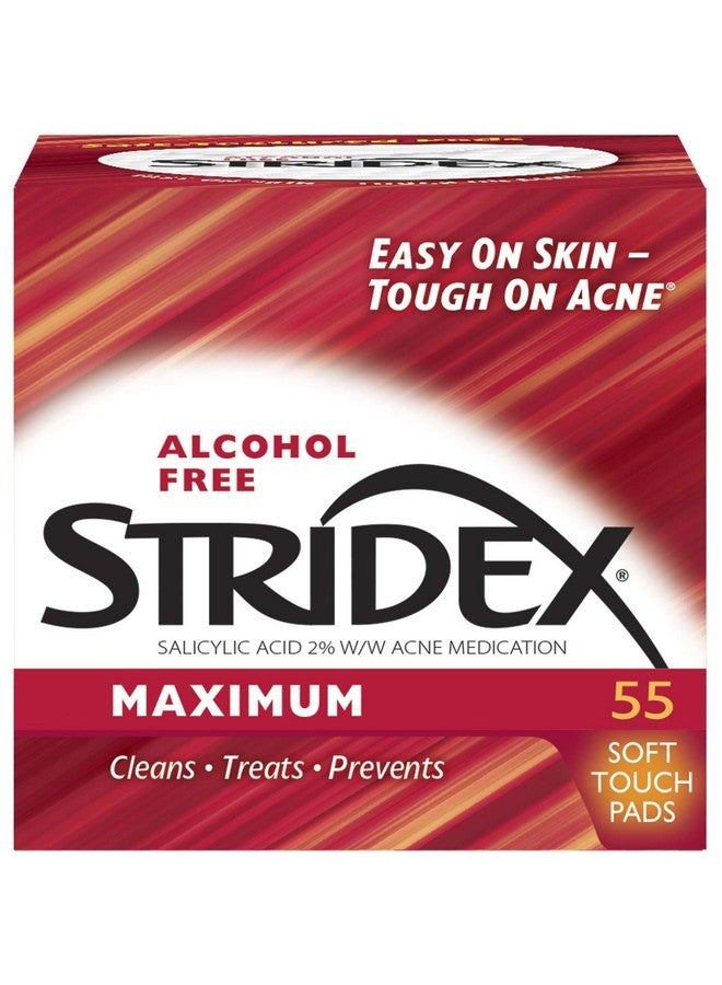 Strength Medicated Pads Maximum 55 Count Pack2 Pack