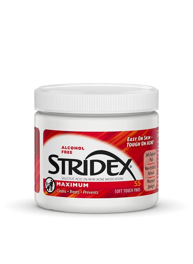 Strength Medicated Pads Maximum 55 Count Pack2 Pack