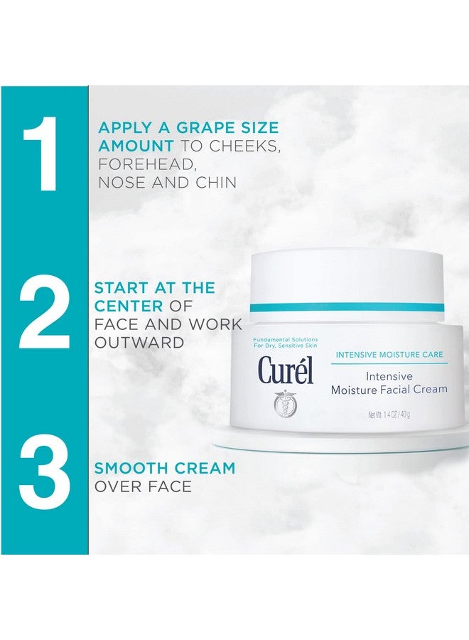 Japanese Skin Care Intensive Face Moisturizer Cream Face Lotion For Dry To Very Dry Sensitive Skin For Women And Men Antiaging Fragrancefree Antiwrinkle Japanese Skin Care 1.4 Oz