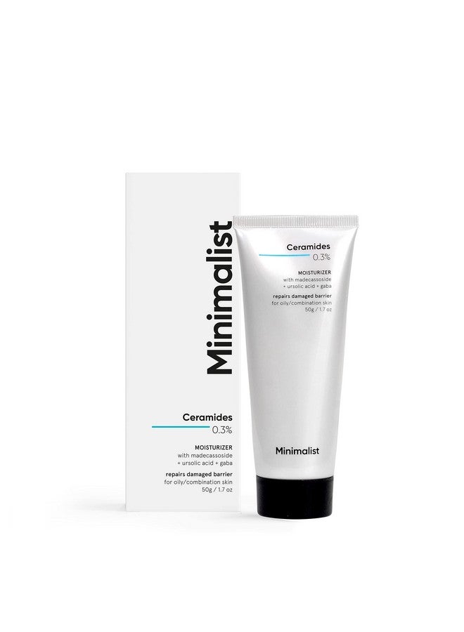 0.3% Ceramide Moisturizing Gel Cream For Barrier Repair ; Oilfree Repairing Face Moisturizer For Oily Skin