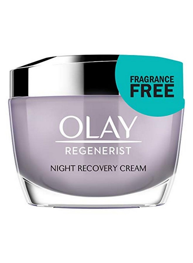 Regenerist Night Recovery Cream Face Moisturizer Fragrance Free 1.7 Oz