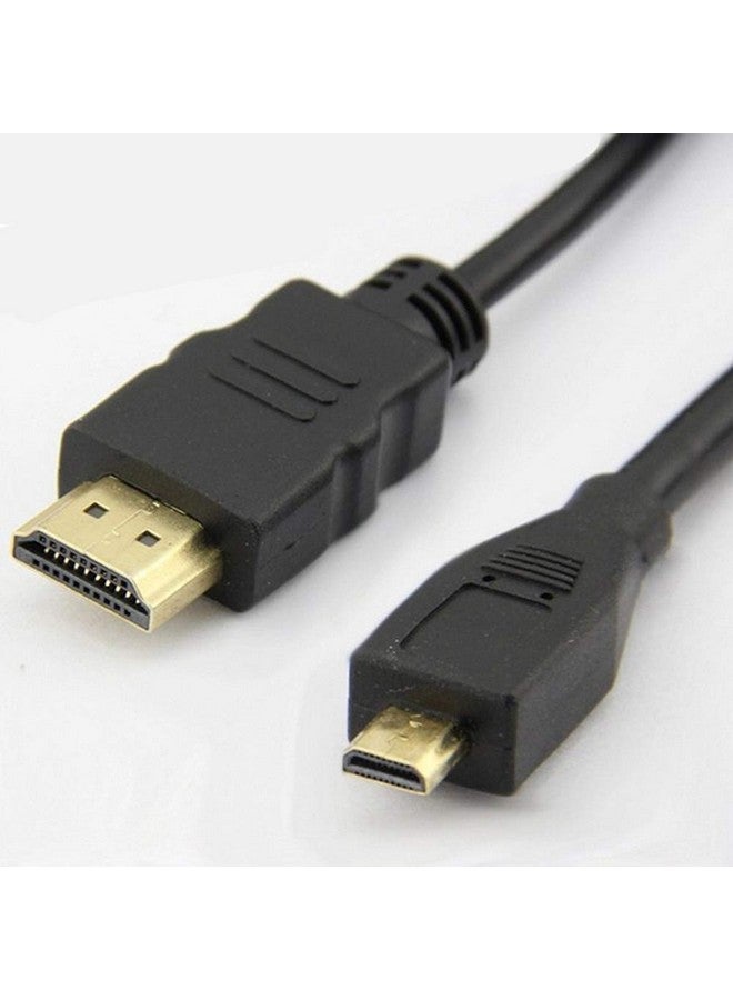 Hdmi To Micro Hdmi Cable6Ft 4K 1080Ti 3D Hdmi Cord For Gopro Hero 4 5 6 7 Blackraspberry Pi 4 Nikon Coolpix D3400 D3500Sony A6000 Camera