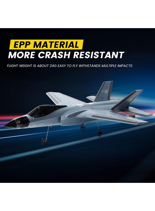 Rc Plane F 35 Rc Airplane Ready To Fly 2 Channel 2.4Ghz Remote Control Plane Remote Control Airplanes For Kids Boys Girls Adults Beginners