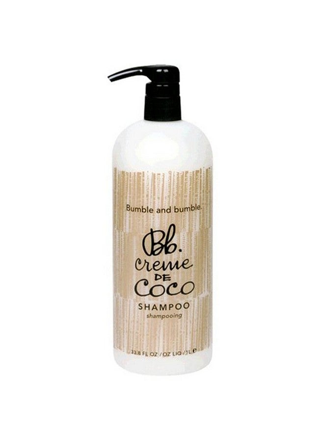 Creme De Coco Shampoo 33.8Ounce Pump Bottle