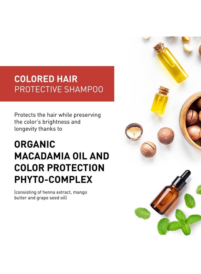 Clean Beauty Moisturizing Shampoo With Organic Macadamia Oil Hydrating & Vegan 13.5 Fl Oz