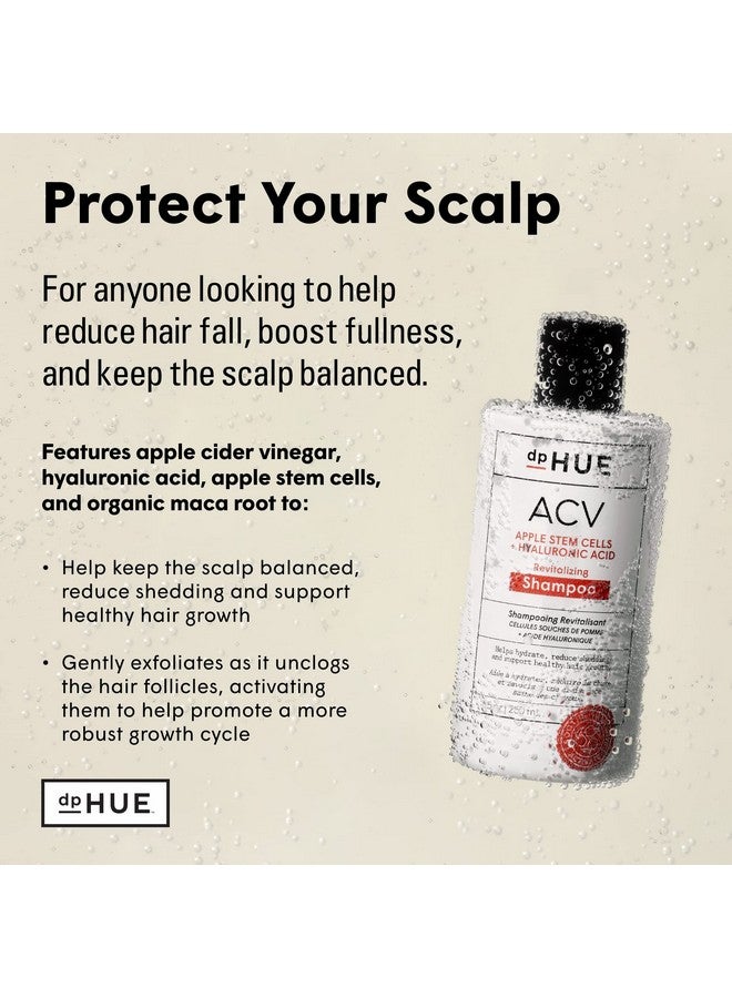 Phue Acv Revitalizing Shampoo 8.5 Oz Helps Support Healthy Hair Growth With Apple Cider Vinegar & Hyaluronic Acid Vegan & Color Safe