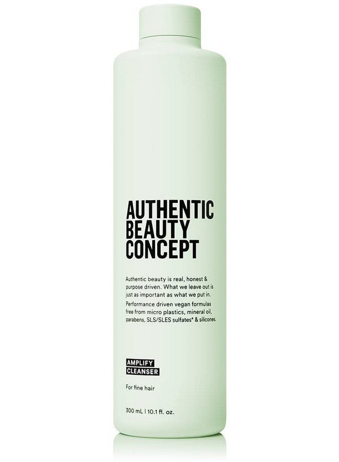 Amplify Cleanser ; Volumizing Shampoo For Fine Hair ; Increases Body & Volume ; Vegan & Crueltyfree ; Sulfatefree ; 10.1 Fl. Oz. ; Authentic Beauty Concept