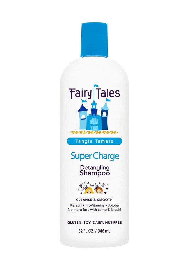 Tangle Tamer Super Charge Detangling Shampoo For Kids Paraben Free Sulfate Free Gluten Free Nut Free 32 Oz