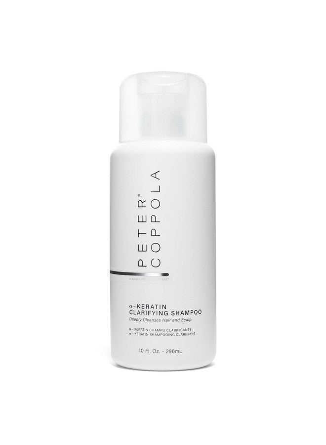 Akeratin Clarifying Shampoo Gentle And Deep Cleansing & Hydrating Shampoo Removes Oil Excess Product Reduces Oily Hair (10 Fl Oz)