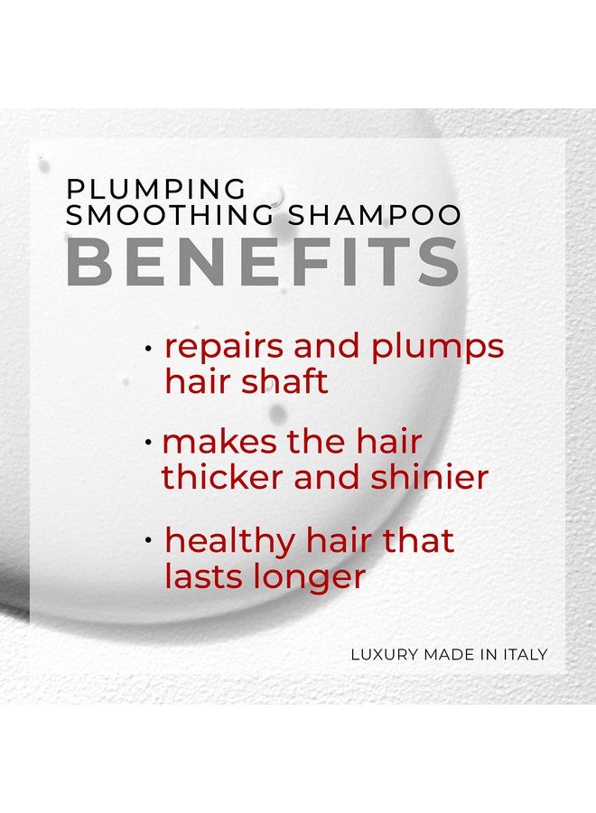 Plumping Smoothing Shampoo Strengthening And Antistress Treatment Repairs The Shafts And Thickens Hair Revitalises And Shines Hair Frizzfree Results 8.5 Oz