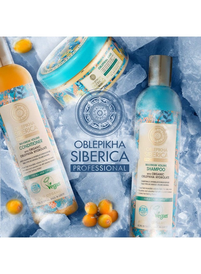 Oblepikha Shampoo Maximum Volume For All Hair Types 400 Ml