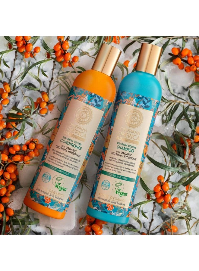 Oblepikha Shampoo Maximum Volume For All Hair Types 400 Ml