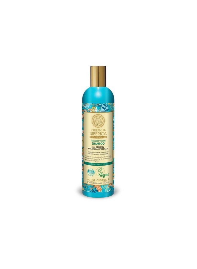 Oblepikha Shampoo Maximum Volume For All Hair Types 400 Ml