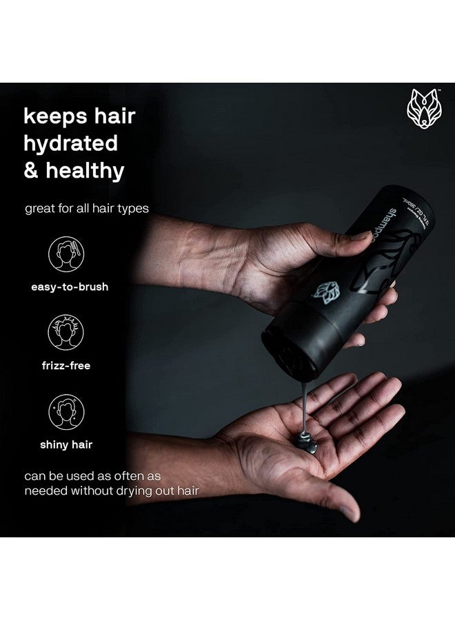 Everyday Men’S Shampoo 12 Fl Oz Charcoal Powder Cleanses Scalp And Fights Dirty & Greasy Hair Thick And Rich Lather For All Hair Types