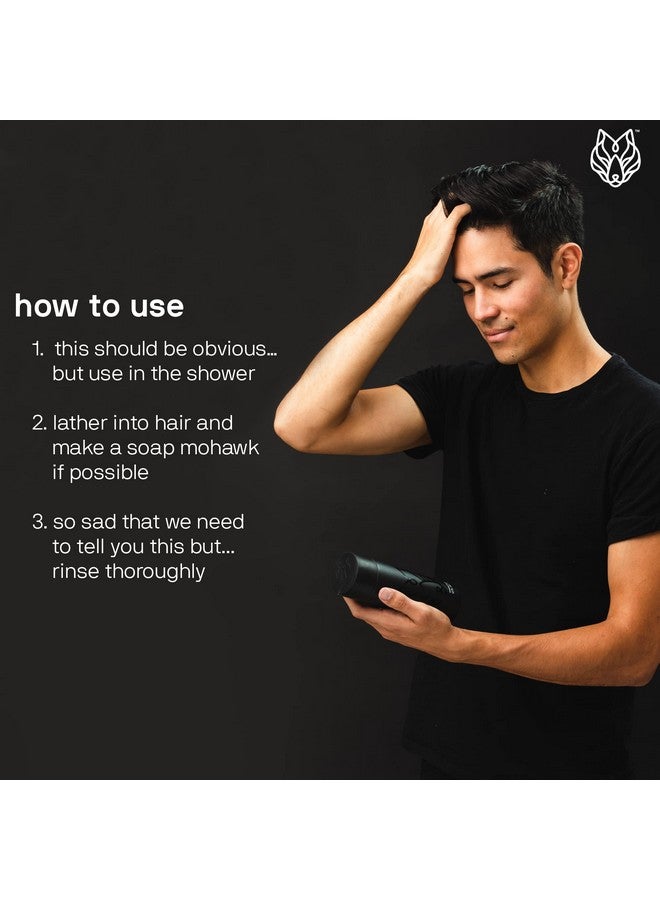 Everyday Men’S Shampoo 12 Fl Oz Charcoal Powder Cleanses Scalp And Fights Dirty & Greasy Hair Thick And Rich Lather For All Hair Types