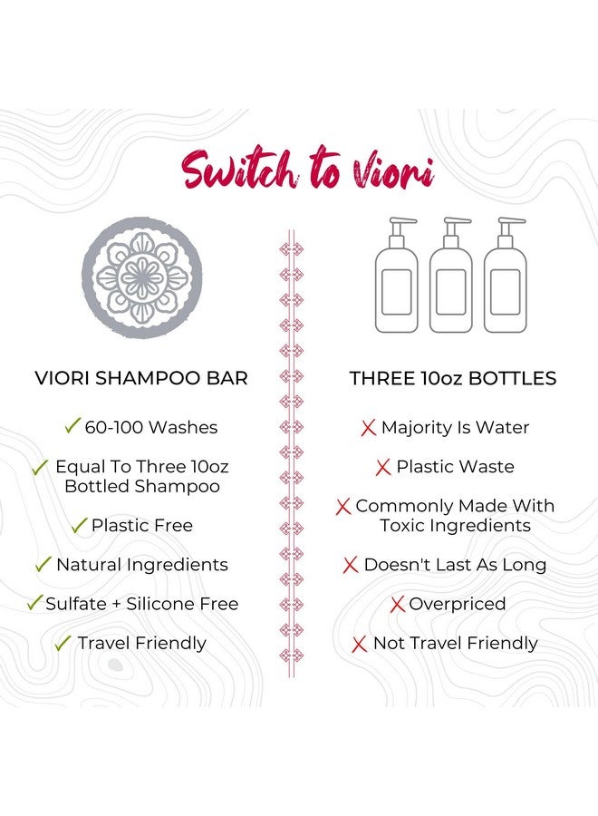 Shampoo Bar Hidden Waterfall Handcrafted With Longsheng Rice Water & Natural Ingredients Sulfatefree Parabenfree Crueltyfree Phthalatefree Ph Balanced 100% Vegan Zerowaste