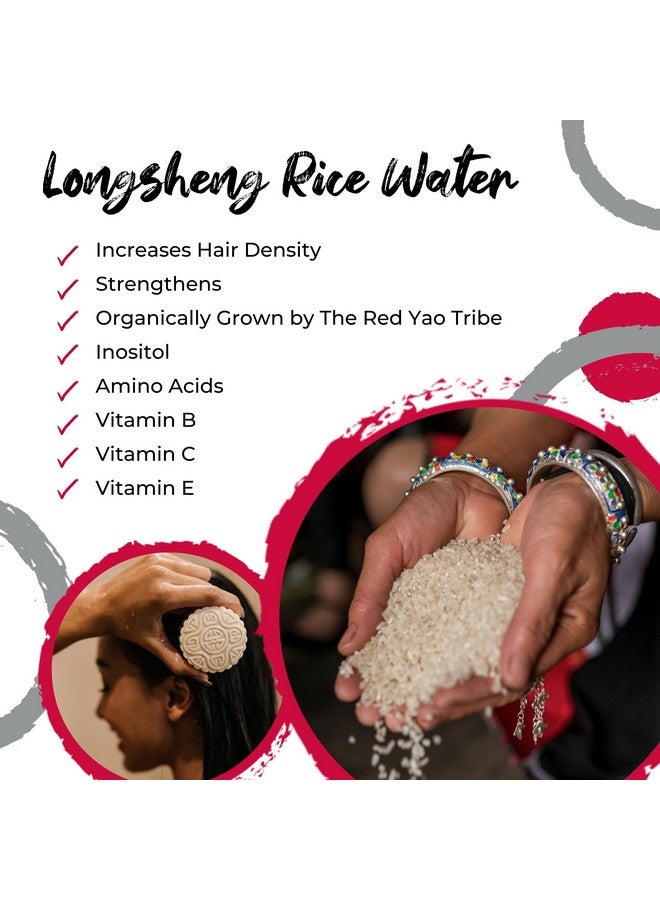 Shampoo Bar Hidden Waterfall Handcrafted With Longsheng Rice Water & Natural Ingredients Sulfatefree Parabenfree Crueltyfree Phthalatefree Ph Balanced 100% Vegan Zerowaste