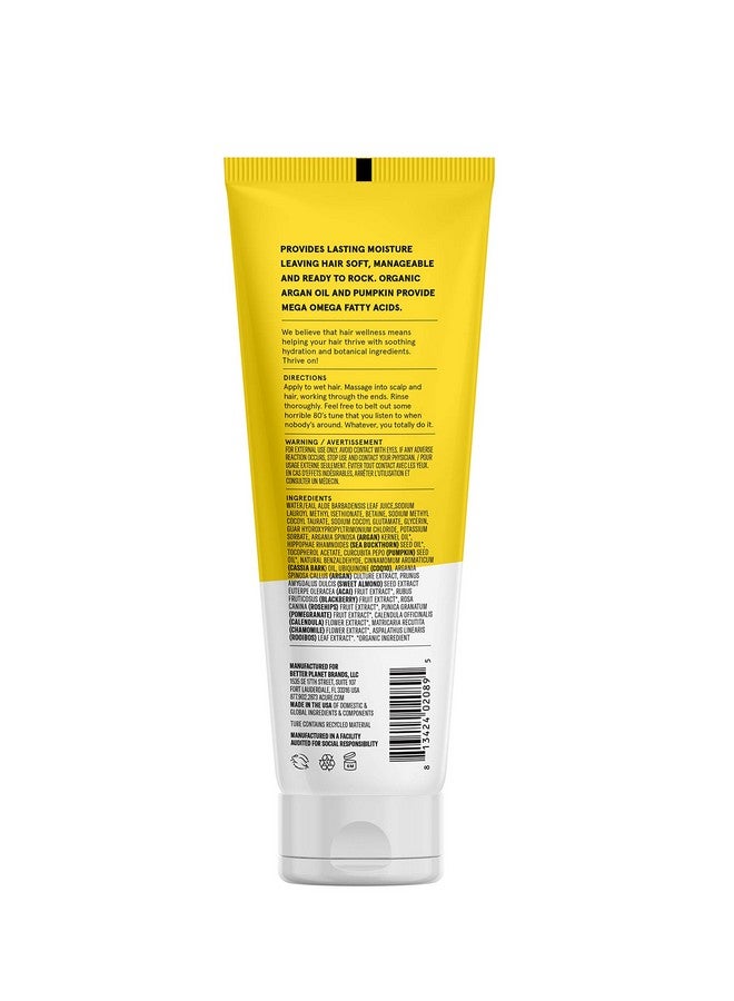 Ultra Hydrating Shampoo 100% Vegan Ultra Hydrating Moisture & Omega Fatty Acids Yellow Argan Oil & Pumpkin 8 Fl Oz