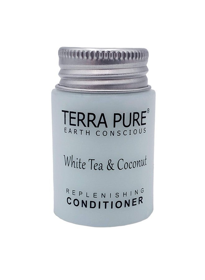 White Tea & Coconut Conditioner Travel Size Hotel Amenities 1 Oz. (Case Of 100)