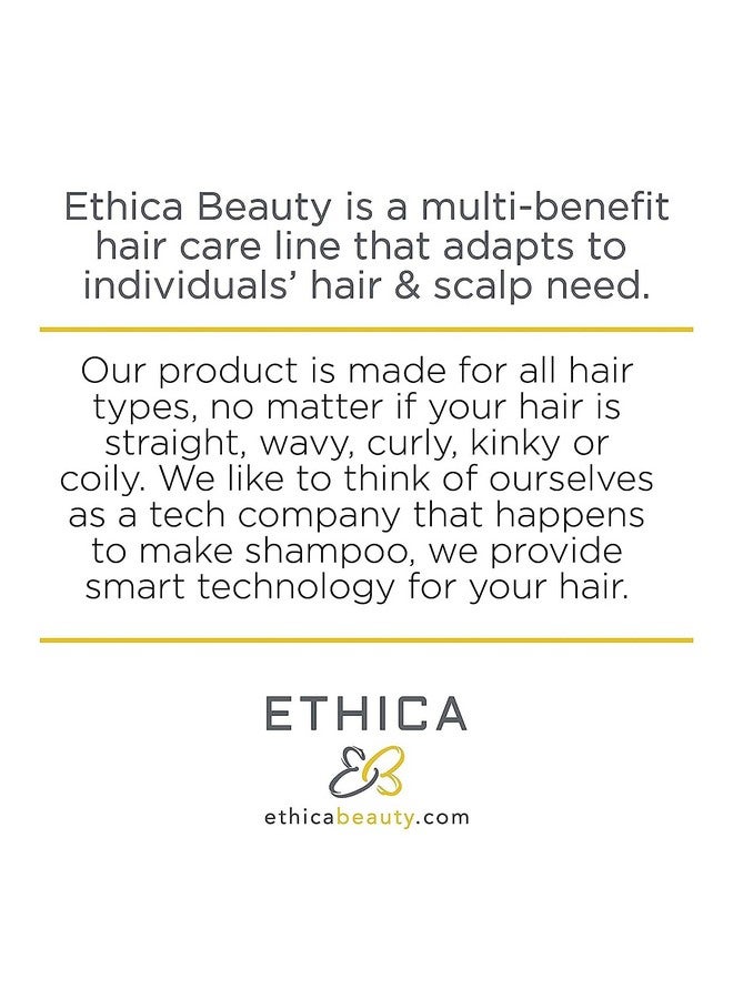Ethica Anti Aging Shampoo And Conditioner Duo Set Improve Thinning Stressed Damaged Hair 8.45 Fl. Oz. / 250 Ml