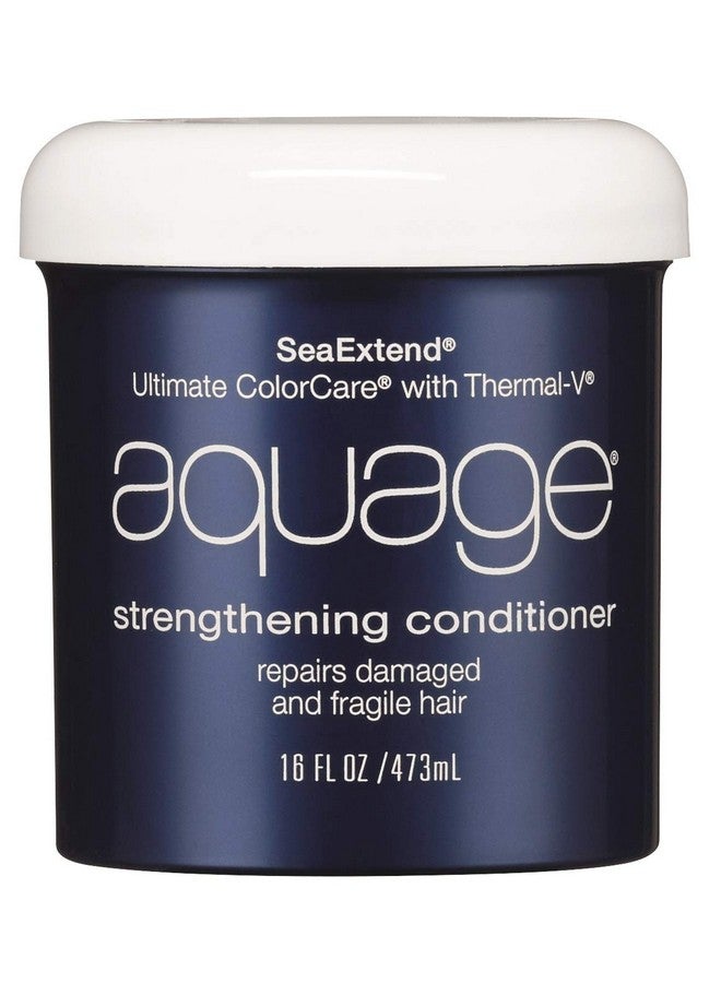 Seaextend Strengthening Conditioner 16 Oz Luxurious Conditioner Prevents Haircolor Fade And Thermal Styling Damage Uva/Uvb Sunscreen Helps Prevent Fading