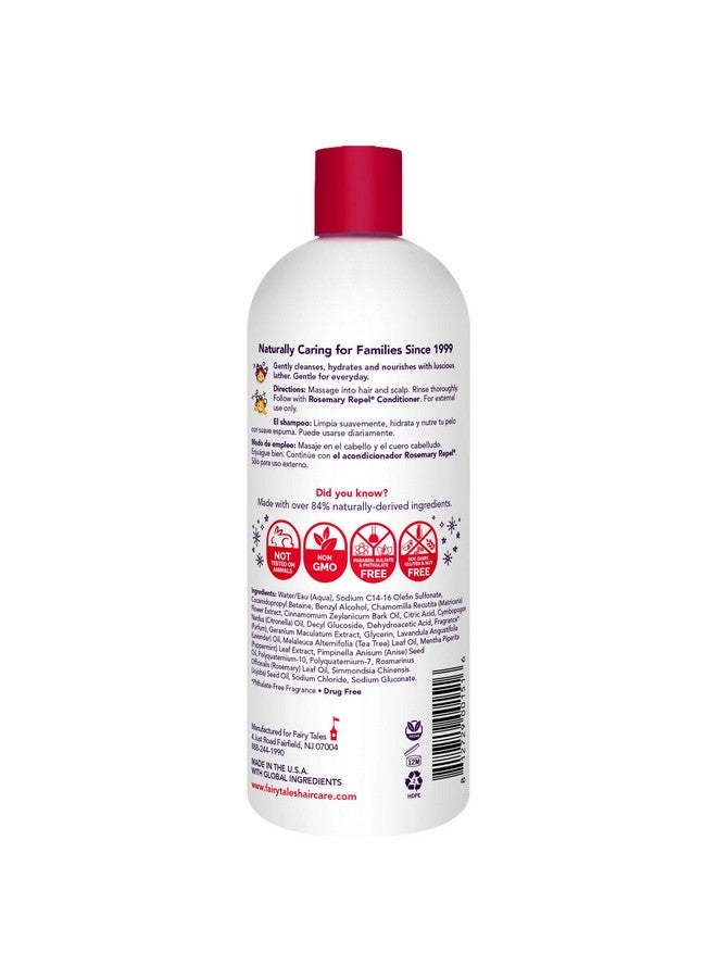 Rosemary Repel Daily Kids Shampoo Kids Like The Smell Lice Do Not 32 Fl Oz. (Pack Of 1)