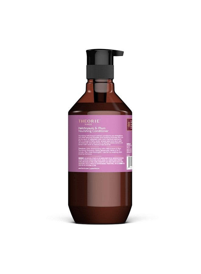 Helichrysum And Plum Nourishing Conditioner Suited For Dry & Over Processed Hair Protects Color & Keratin Treated Hair 800Ml