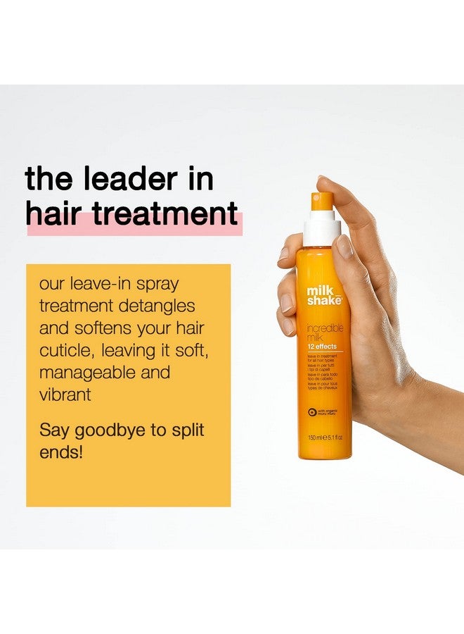 Incredible Milk Leavein Hair Treatment For All Hair Types Renews Detangles And Repairs Damaged Hair