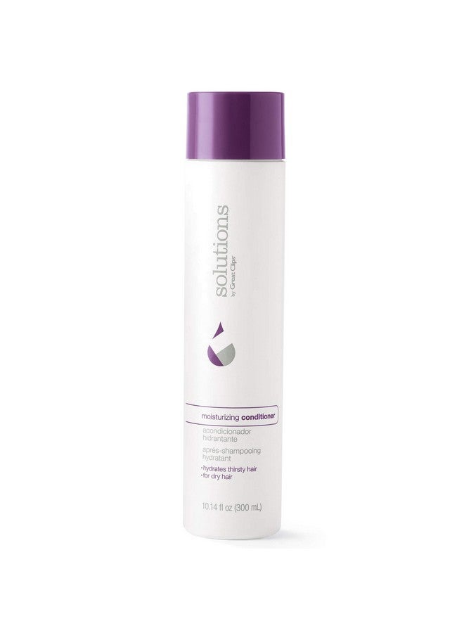 Solutions Moisturizing Conditioner 10Oz ;Repairs & Softens Damaged Hair ; For Dry Coarse Or Curly Hair