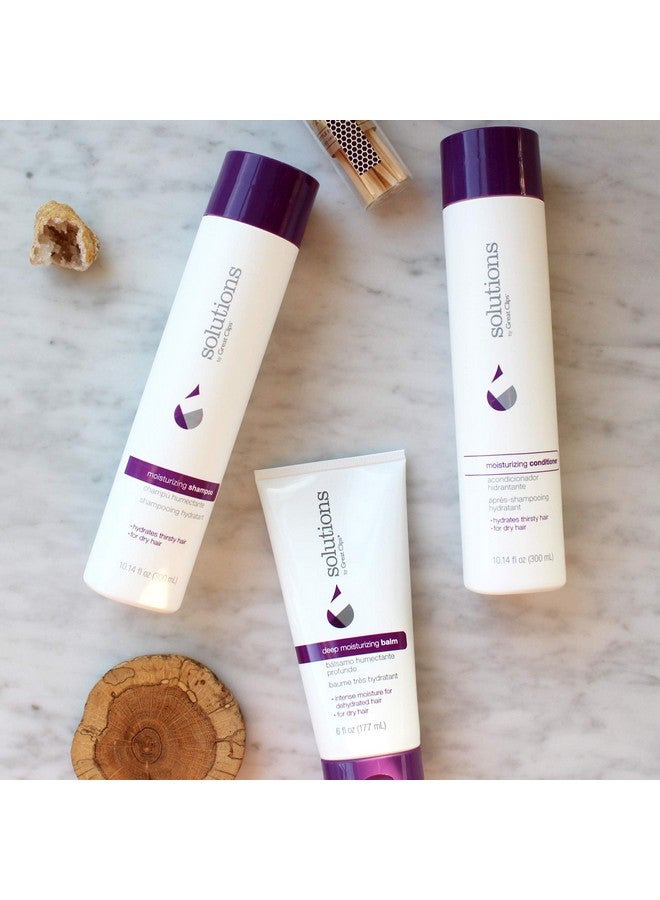 Solutions Moisturizing Conditioner 10Oz ;Repairs & Softens Damaged Hair ; For Dry Coarse Or Curly Hair