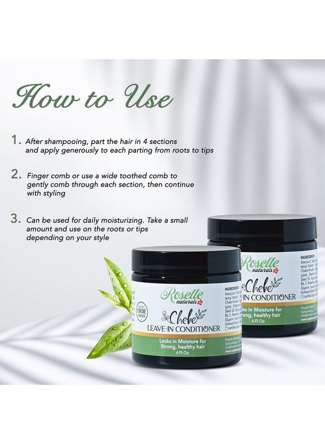 Chebe Leavein Conditioner Moisturizing Hair Repair With Chebe Powder Chebe Oil And Rosemary Essential Oil For Hair Growth
