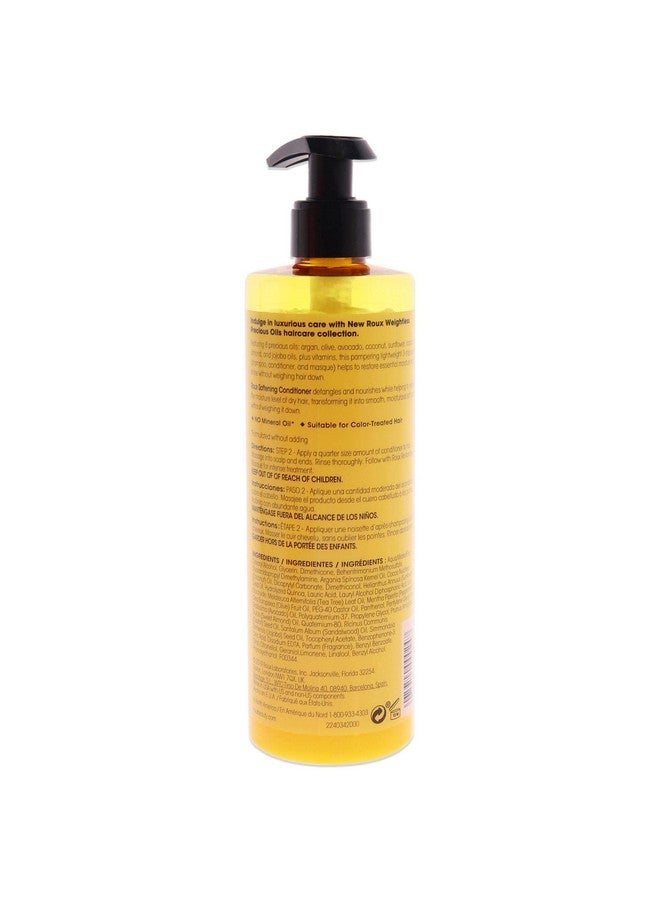 Weightless Precious Oils Softening Conditioner By Roux For Unisex 12 Oz Conditioner